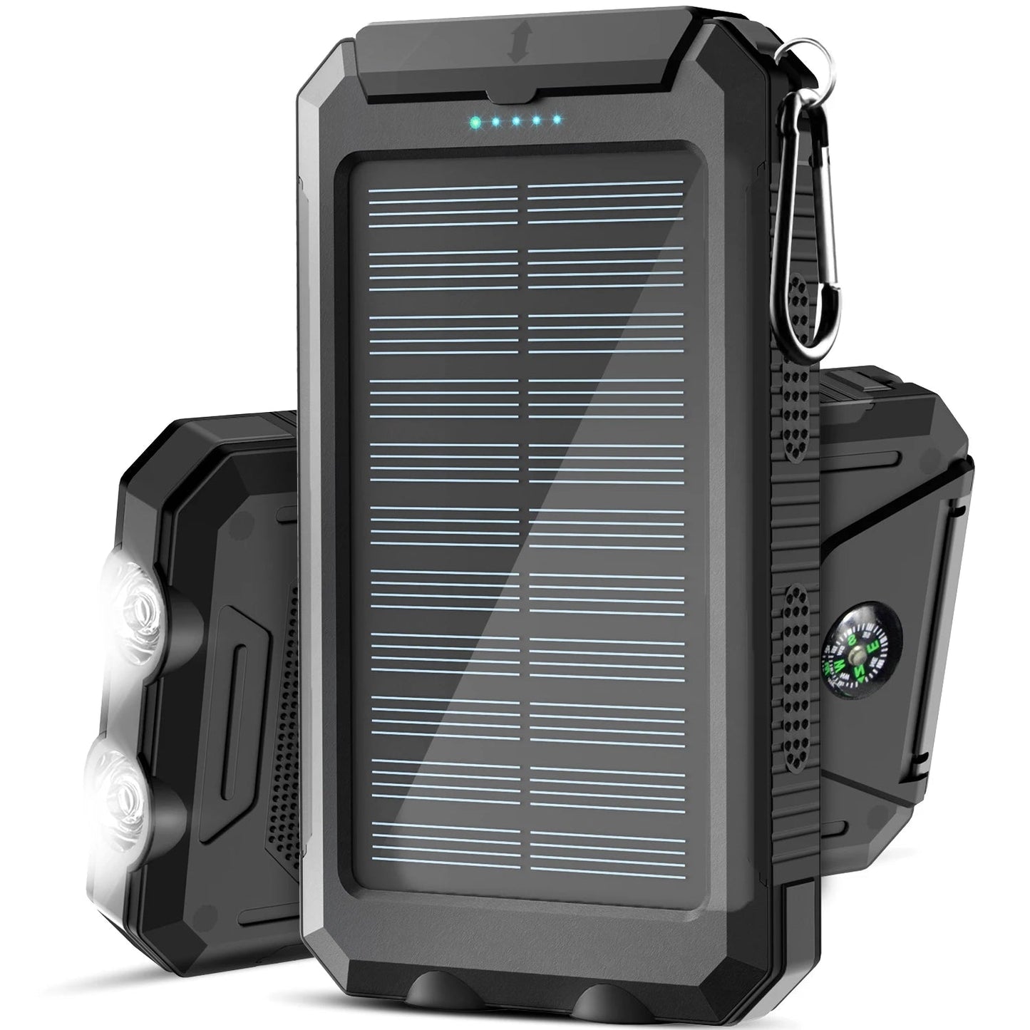 Waterproof Outdoor Solar Power Bank 38800mAh Dual USB Travel Outdoor Solar Mobile Phone Charger Solar Powerbanks For Camping - DivineLink1 | Electronics, Fitness, Household Essentials | Shop