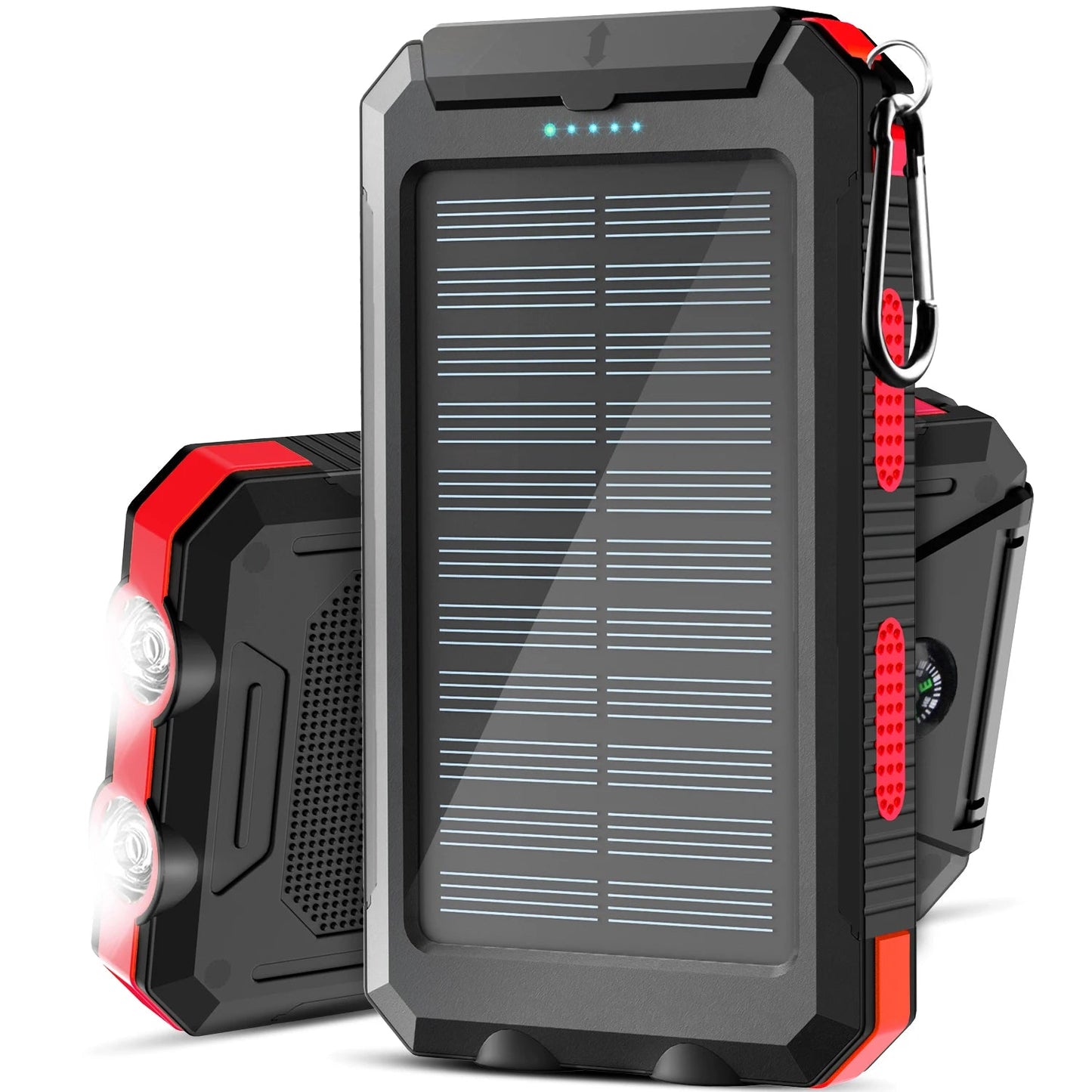 Waterproof Outdoor Solar Power Bank 38800mAh Dual USB Travel Outdoor Solar Mobile Phone Charger Solar Powerbanks For Camping - DivineLink1 | Electronics, Fitness, Household Essentials | Shop