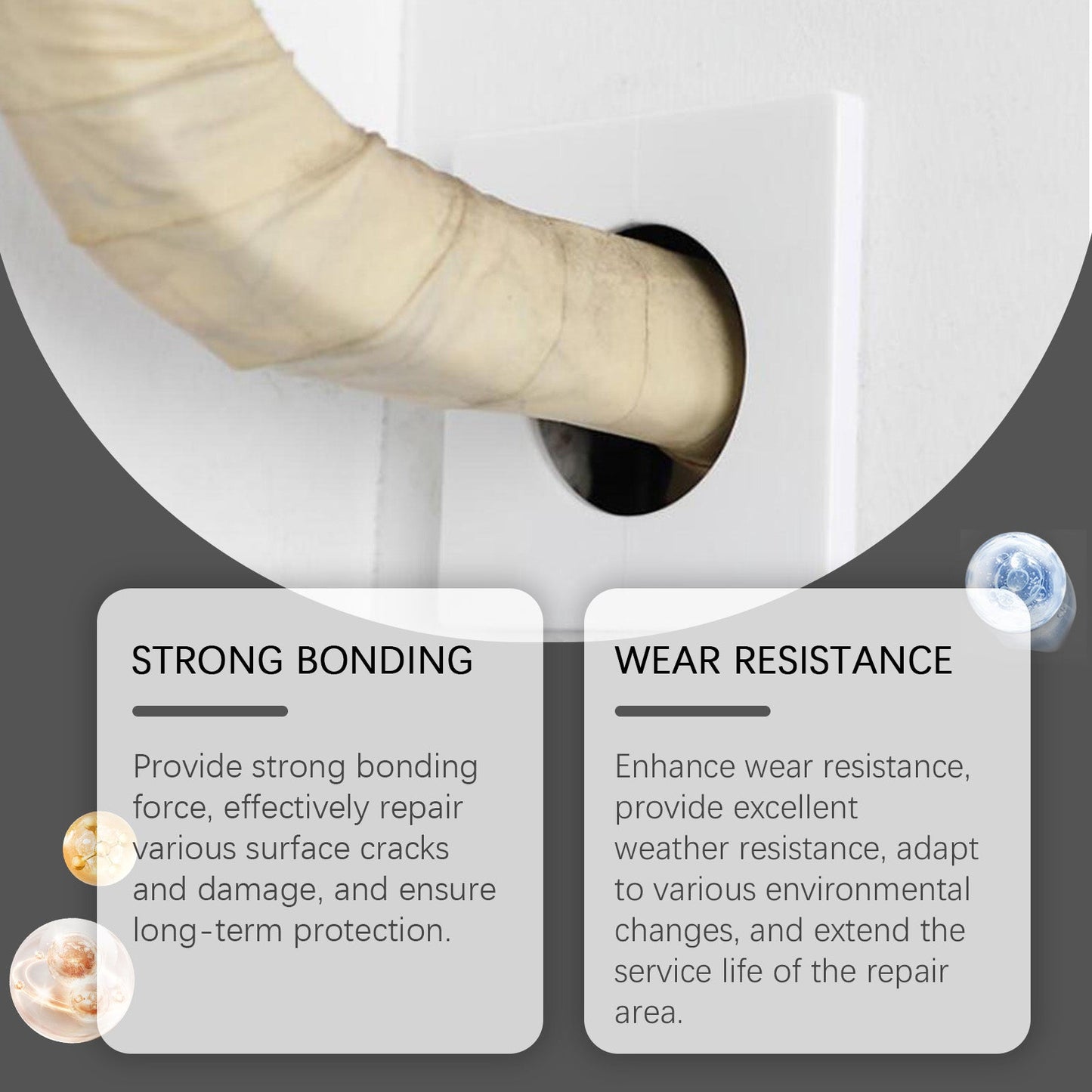 Waterproof Sealing Cement, Seal Leakproof Household Holes And Cracks Wear - Resistant Filling Clay Cement - DivineLink1 | Electronics, Fitness, Household Essentials | Shop