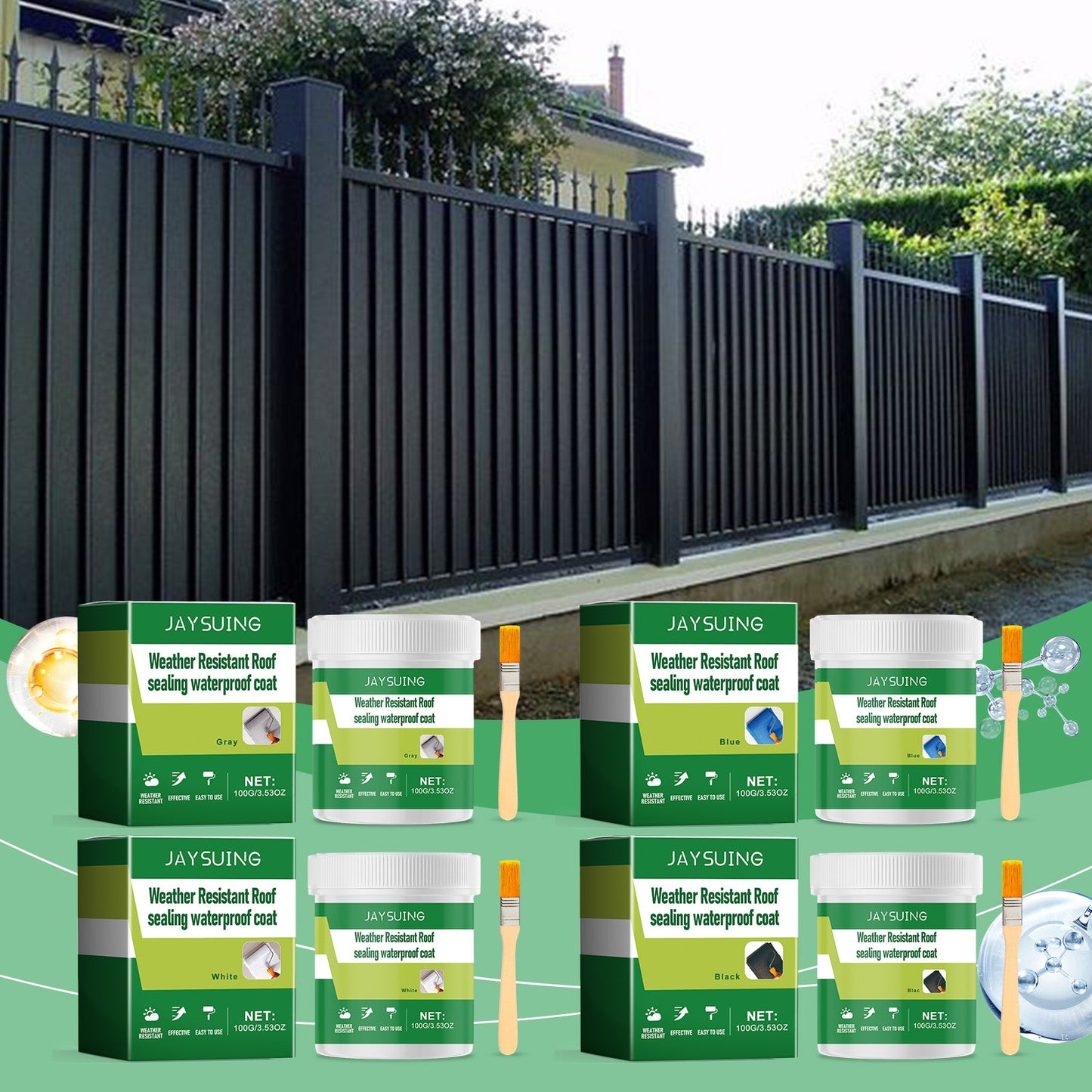 Weather - resistant roof sealing waterproof coating, home tile floor cracks waterproof and leakproof repair - DivineLink1 | Electronics, Fitness, Household Essentials | Shop
