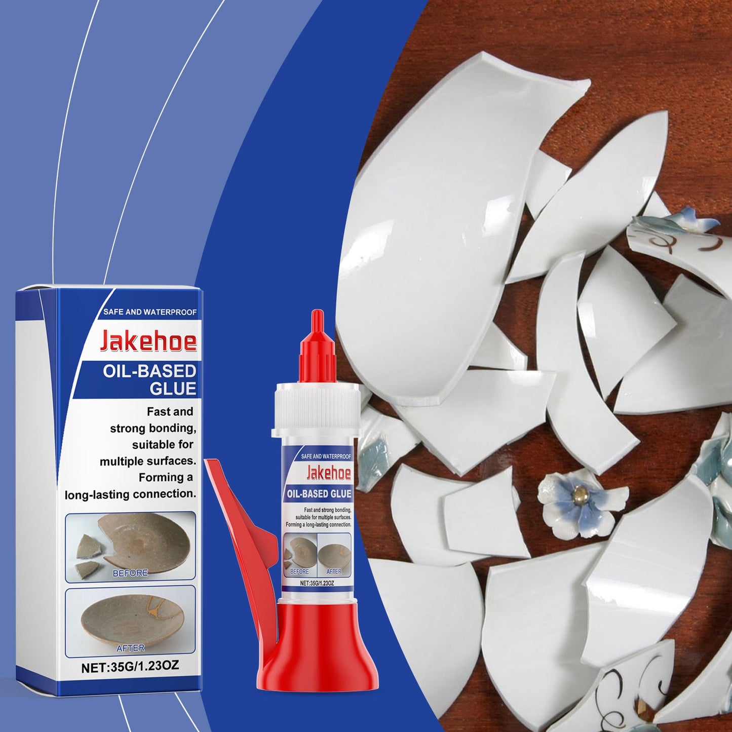Welding Adhesive Glue Liquid Adhesive Patch Seamless Waterproof Multifunctional Oil - Based Transparent Welding Adhesive - DivineLink1 | Electronics, Fitness, Household Essentials | Shop