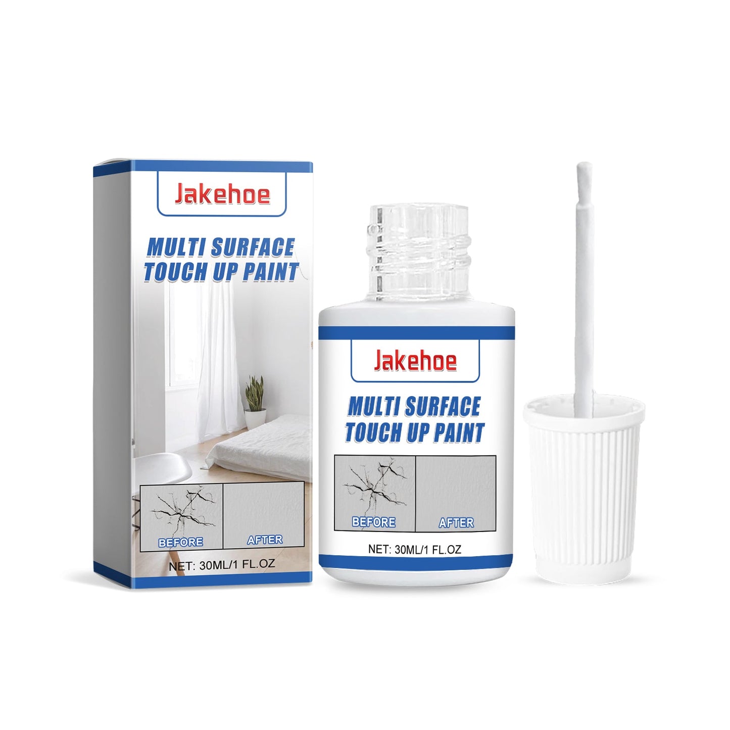 White Retouching Paint For Home Wall Damage Scratches Retreading Cover Multifunctional Waterproof Retouching Paint - DivineLink1 | Electronics, Fitness, Household Essentials | Shop