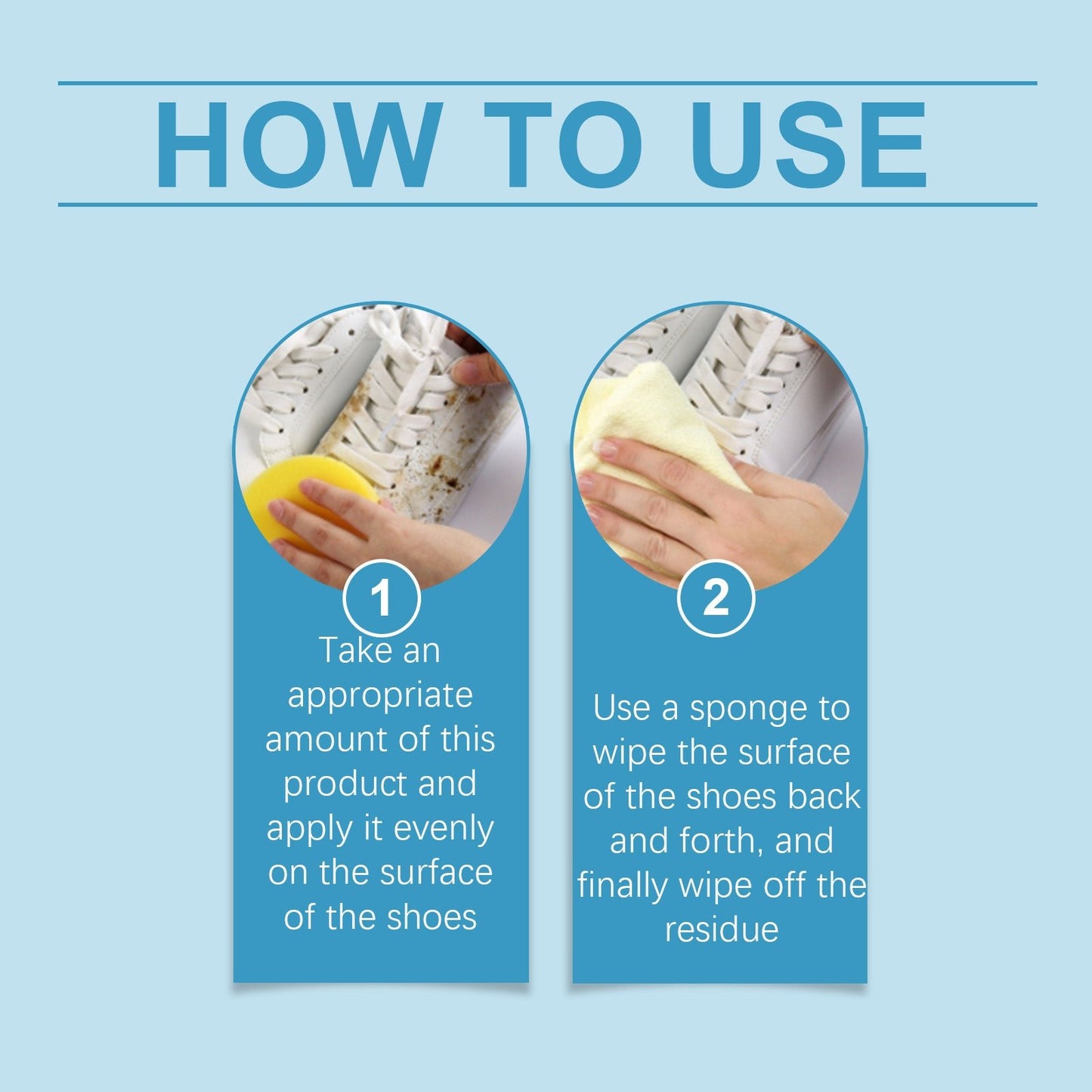White Shoes Cleaning Cream, Sports Shoes And Canvas Shoes Without Washing Surface Stains Multi - Functional Cleaning Cream - DivineLink1 | Electronics, Fitness, Household Essentials | Shop