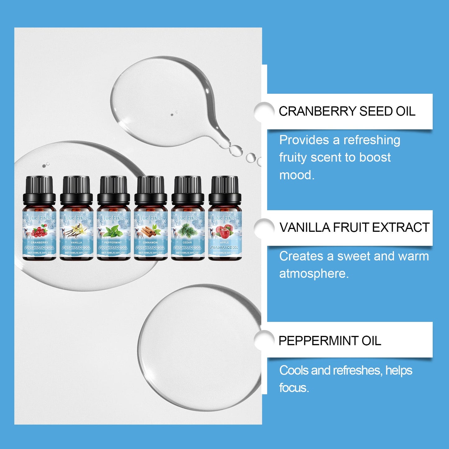 Winter Aromatherapy Oil Set, Humidifier Fragrance Essential Oil Freshens The Air And Keeps The Room Warm In Winter - DivineLink1 | Electronics, Fitness, Household Essentials | Shop