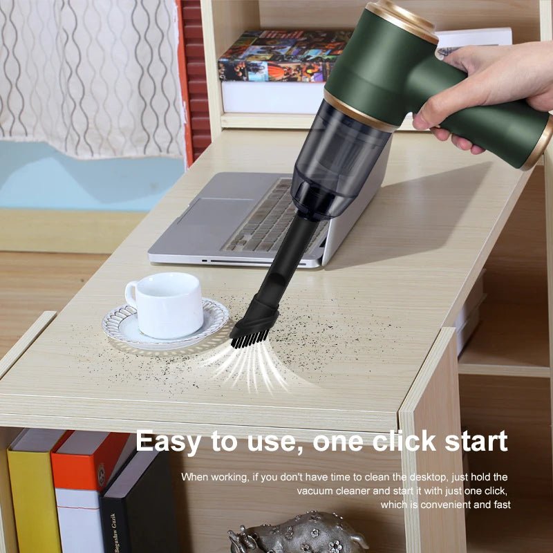 Wireless Car Vacuum Cleaner for Cleaning Bedroom Carpets Portable High Power Function Home Appliance Cleaning Machine - DivineLink1 | Electronics, Fitness, Household Essentials | Shop