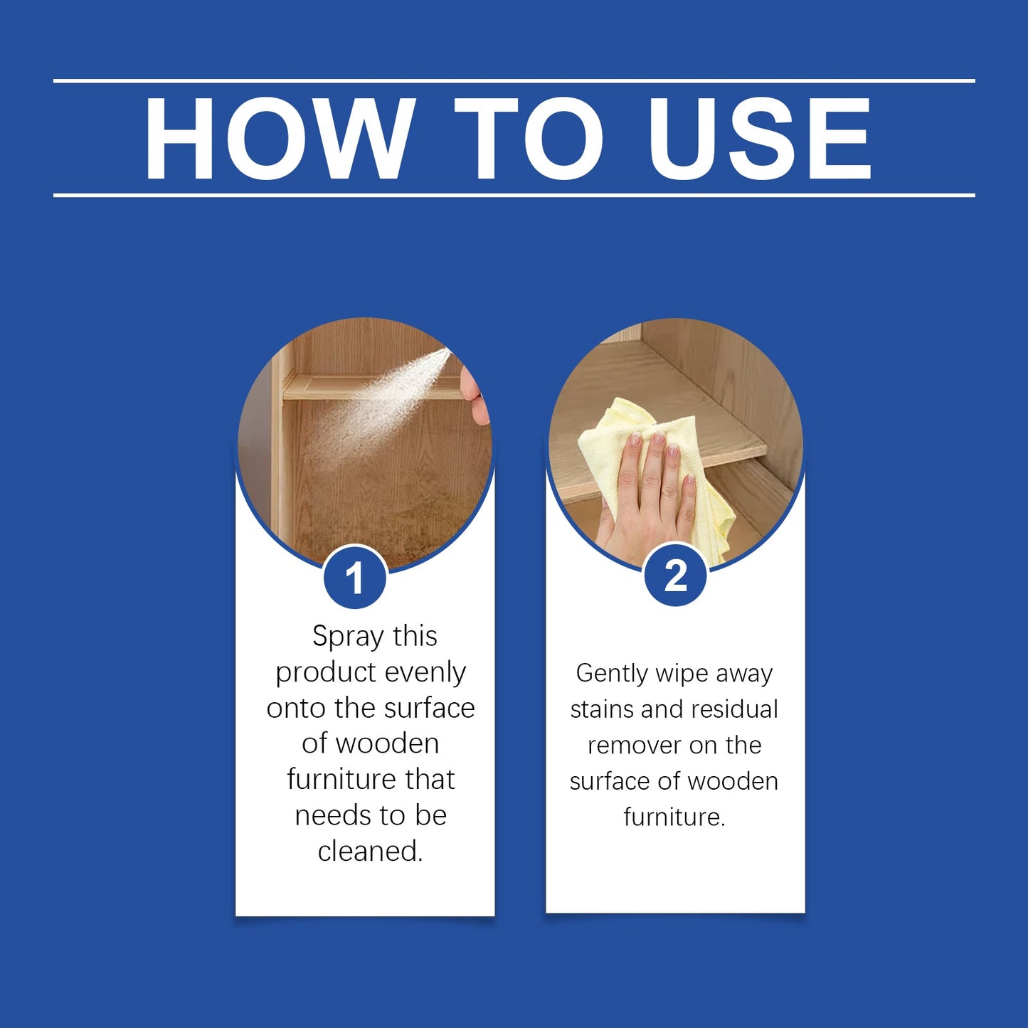 Wood Furniture Foam Cleaner Home Wood Mildew Furniture Cleaning And Maintenance Care Agent - DivineLink1 | Electronics, Fitness, Household Essentials | Shop