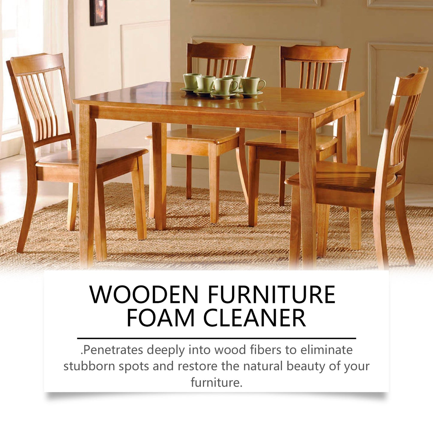 Wood Furniture Foam Cleaner Home Wood Mildew Furniture Cleaning And Maintenance Care Agent - DivineLink1 | Electronics, Fitness, Household Essentials | Shop