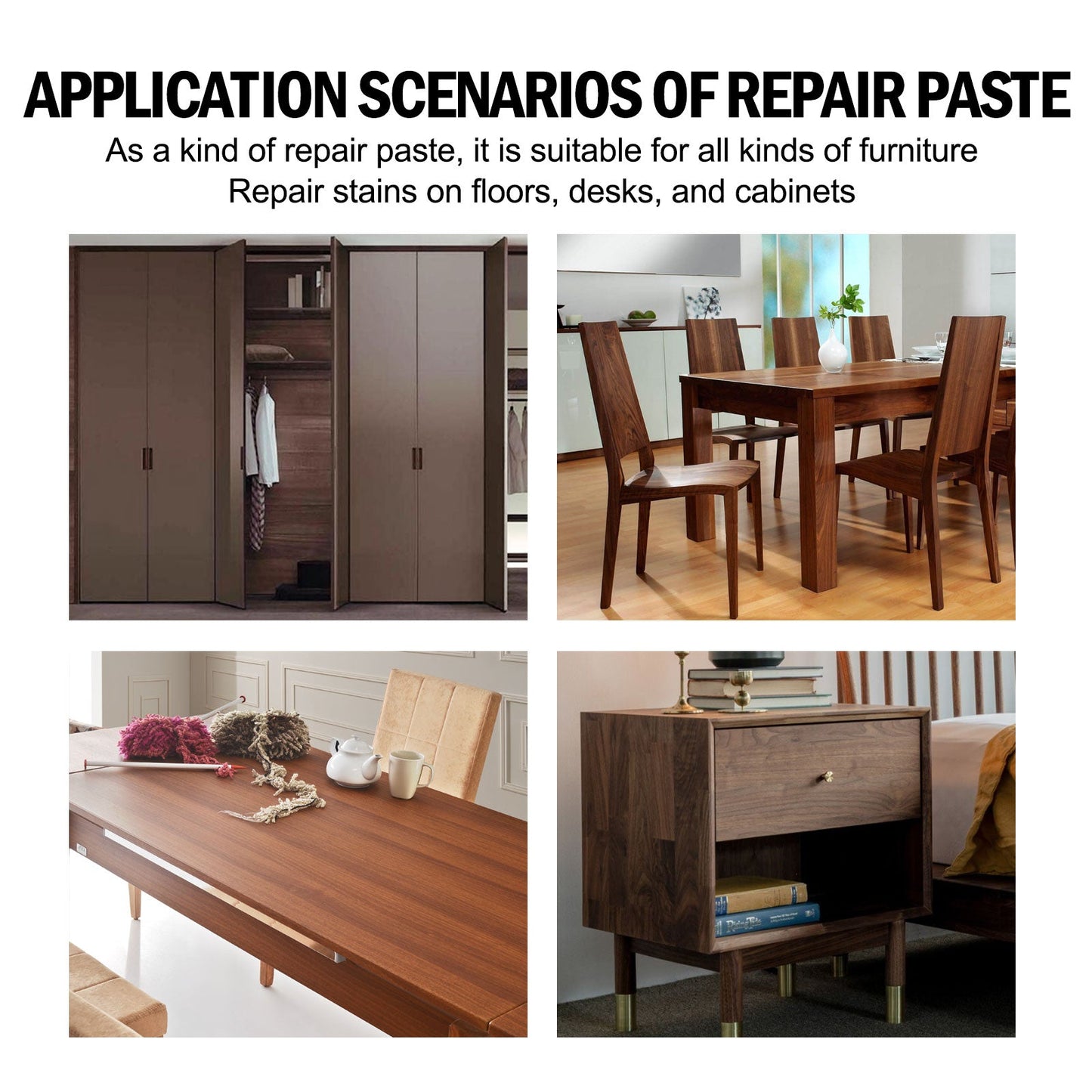 Wood Furniture Repair Kit Furniture Beauty Repair Material Repair Faded Touch Up Kit - DivineLink1 | Electronics, Fitness, Household Essentials | Shop