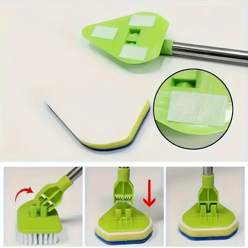 1 multifunctional retractable long handle cleaning brush set - for floor, tile and bathtub bathroom cleaning tools Brush cleanin - DivineLink1 | Electronics, Fitness, Household Essentials | Shop