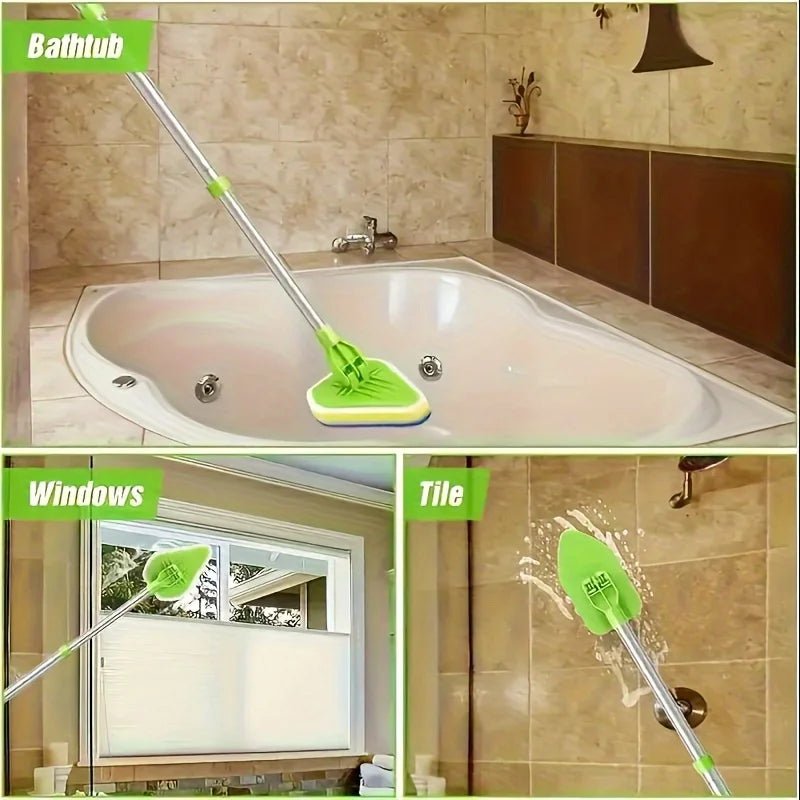 1 multifunctional retractable long handle cleaning brush set - for floor, tile and bathtub bathroom cleaning tools Brush cleanin - DivineLink1 | Electronics, Fitness, Household Essentials | Shop