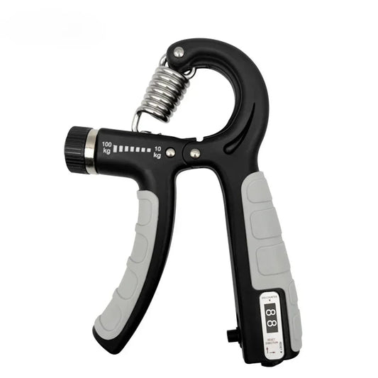 10 - 100kg Adjustable Hand Grip Strengthener Hand Grip Trainer With Counter Wrist Forearm And Hand Exerciser For Muscle Building - DivineLink1 | Electronics, Fitness, Household Essentials | Shop