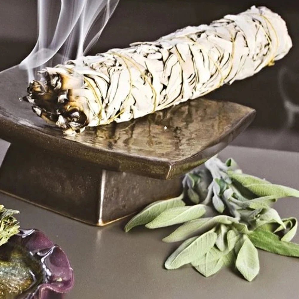 3 - 10PCS Incense White Sage Bundle Smudge Sticks Home Purification Incense White Sage Sticks Home Cleansing Burning Aromatherapy - DivineLink1 | Electronics, Fitness, Household Essentials | Shop