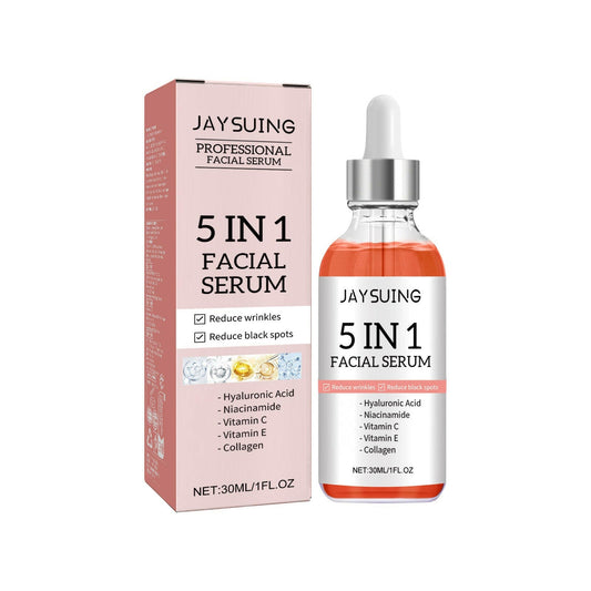 5 in 1 Face Serum, Moisturizes Skin Firming Lightening Acne Spots Beautiful Skin Serum - DivineLink1 | Electronics, Fitness, Household Essentials | Shop