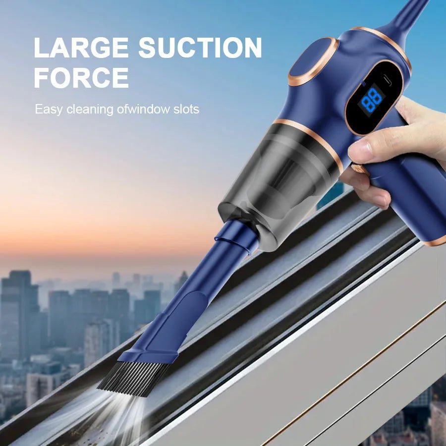ABS Wireless Car Vacuum Cleaner Home Appliance Sofa Office High - Power Household Cleaning Machine Mini Vacuum Carpet Cleaner - DivineLink1 | Electronics, Fitness, Household Essentials | Shop
