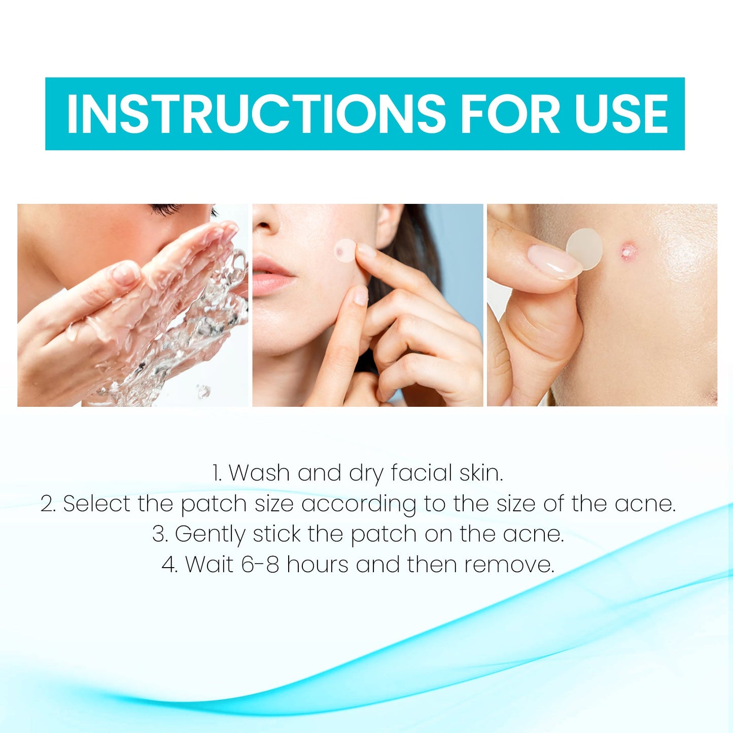 Acne Patch, Repair Facial Acne Invisible Concealer Hydrocolloid Patch - DivineLink1 | Electronics, Fitness, Household Essentials | Shop