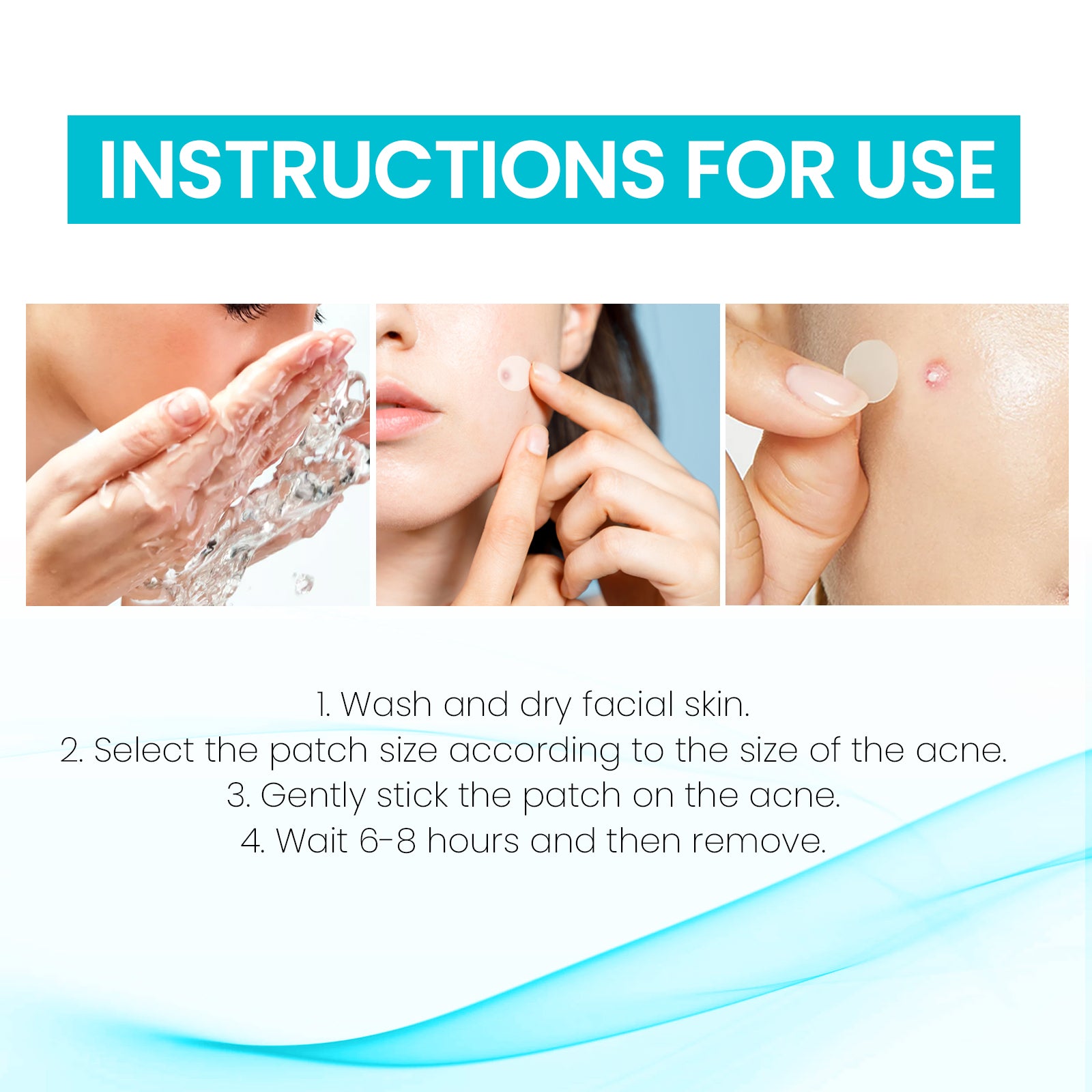 Acne Patch, Repair Facial Acne Invisible Concealer Hydrocolloid Patch - DivineLink1 | Electronics, Fitness, Household Essentials | Shop