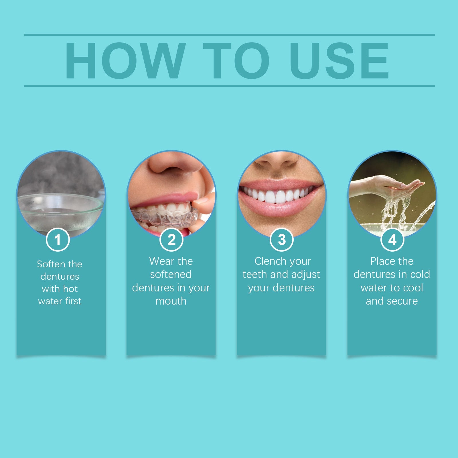 Adjustable Buckle Dentures, Comfortable Adjustable Dentures To Fit The Mouth Chewing Force And Fit The Teeth - DivineLink1 | Electronics, Fitness, Household Essentials | Shop