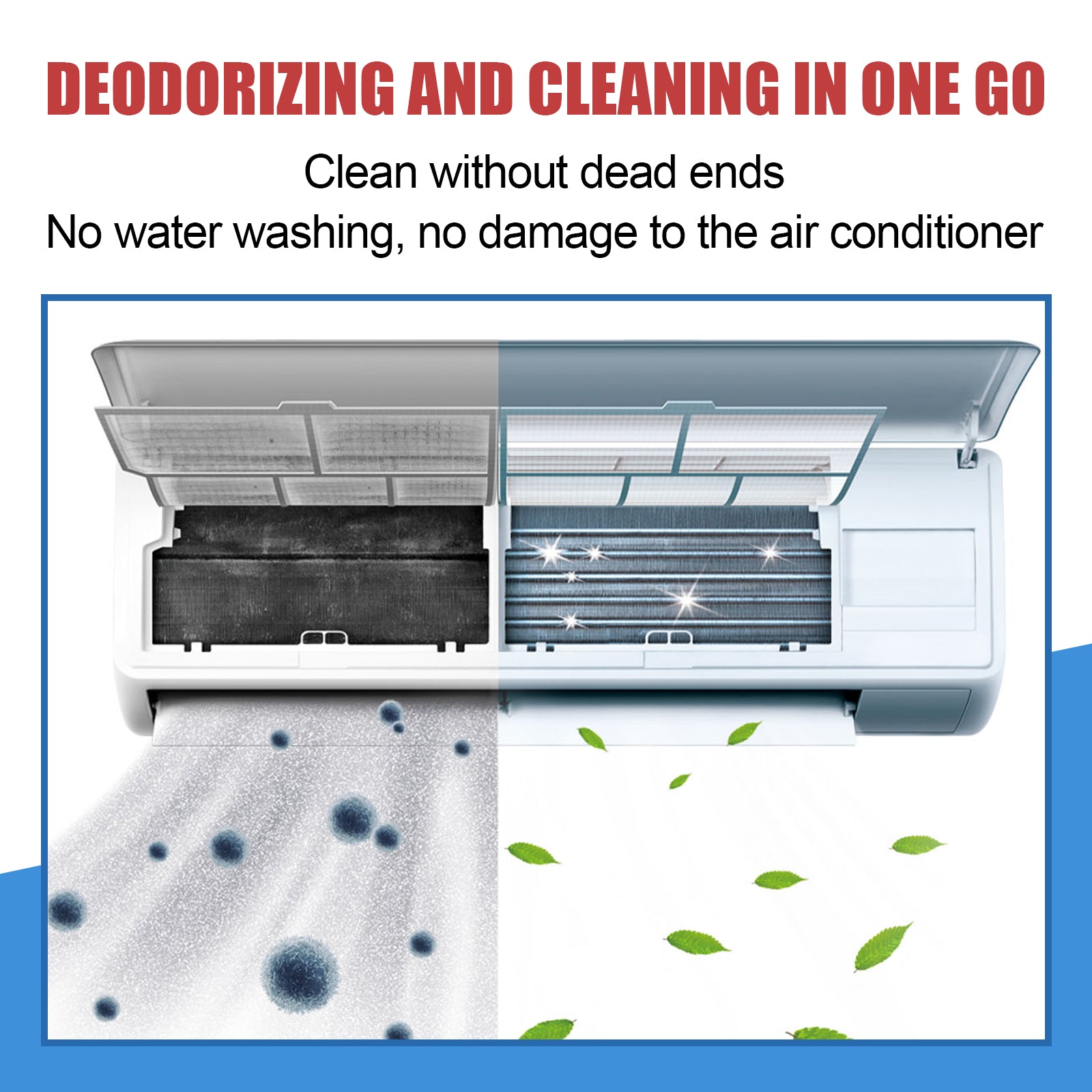 Air Conditioner Cleaner, Household Air Conditioner Hang - Up, Non - Dismantling, Odorless Descaling, Foam Air Conditioner Cleaning - DivineLink1 | Electronics, Fitness, Household Essentials | Shop