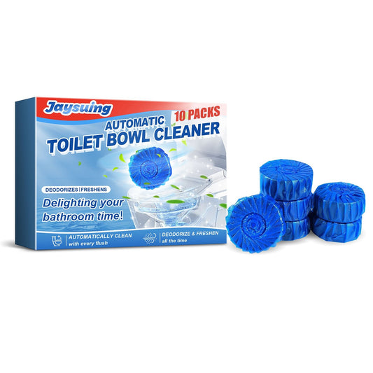 Automatic Toilet Bowl Cleaner, Household Descaling Deodorizing Deodorizing Odors Fresh Toilet Cleaning Block - DivineLink1 | Electronics, Fitness, Household Essentials | Shop
