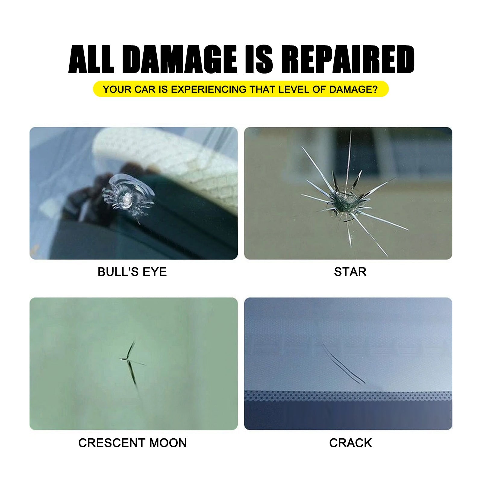 Automotive Glass Repair Adhesive, Windshield Crack Repair Adhesive Repair Adhesive Glass Repair Adhesive - DivineLink1 | Electronics, Fitness, Household Essentials | Shop