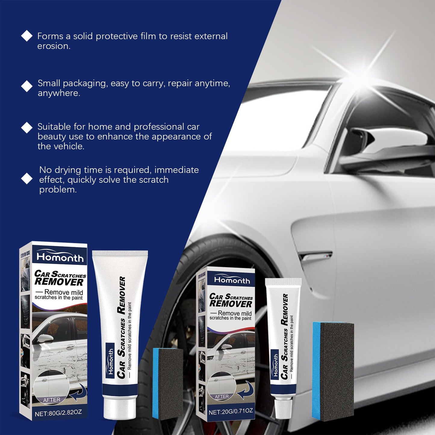 Automotive Scratch Care Agent Removing Marks Abrasive Paint Polishing Wax Car Scratch Repair - DivineLink1 | Electronics, Fitness, Household Essentials | Shop