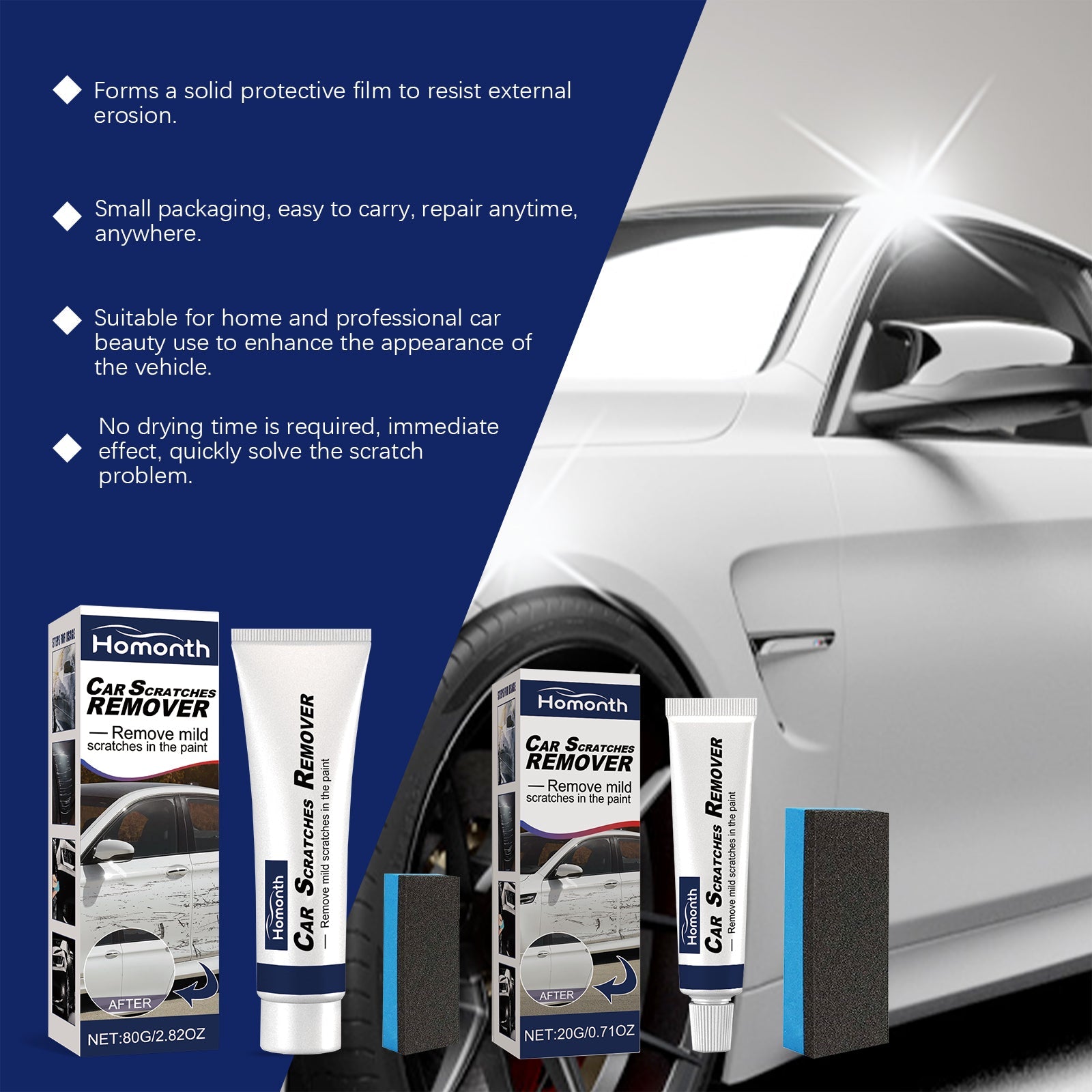 Automotive Scratch Care Agent Removing Marks Abrasive Paint Polishing Wax Car Scratch Repair - DivineLink1 | Electronics, Fitness, Household Essentials | Shop
