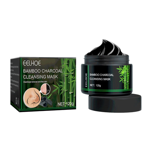 Bamboo Charcoal Blackhead Removing Tearing Facial Mask, Moisturizing Removing Blackhead And Acne Shrinking Pore Oil Control Mud Mask - DivineLink1 | Electronics, Fitness, Household Essentials | Shop
