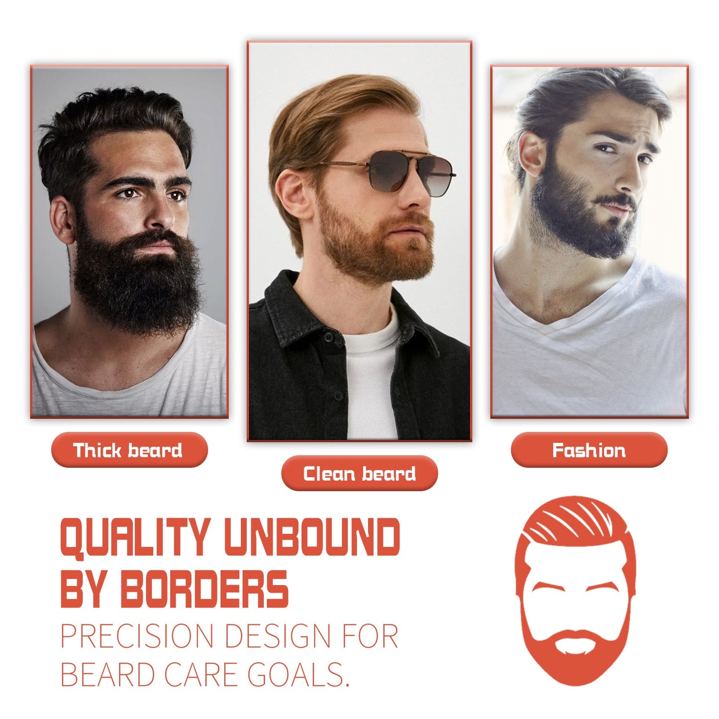 Beard Bushy Roller, Strong Root Moistens Soft Light For Men Nourishing Bushy Growing Beard Comb - DivineLink1 | Electronics, Fitness, Household Essentials | Shop