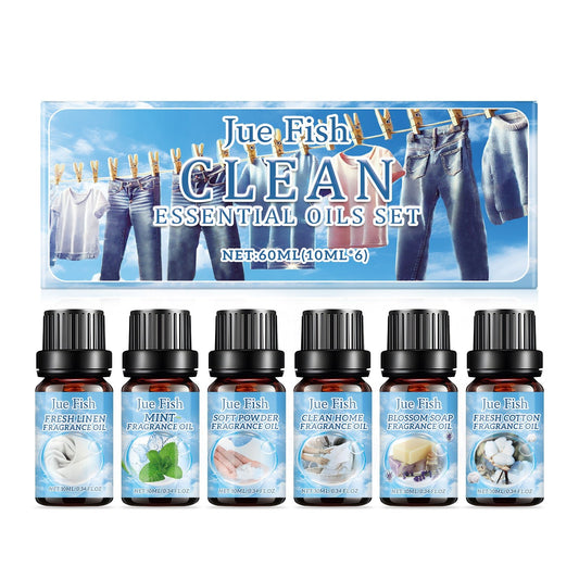 Cleansing Essential Oil Set, Fresh Natural Humidifier Essential Oil Lasting Essential Oil Perfume Oil - DivineLink1 | Electronics, Fitness, Household Essentials | Shop