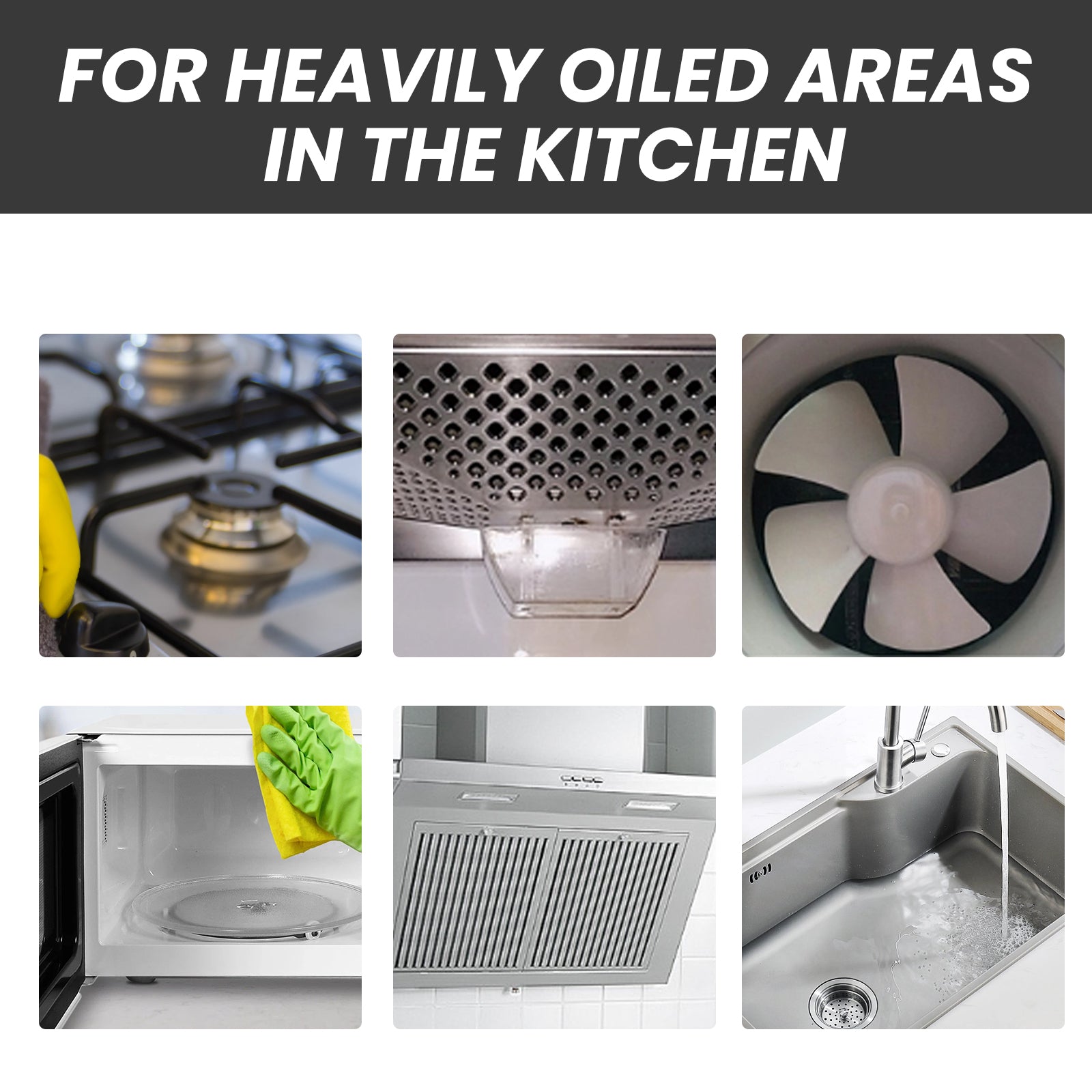 Concentrated Kitchen Greases & Grime Cleaner, Range Hood Oven Stubborn Oil Cleaning Multi - Functional Dirt Cleaner - DivineLink1 | Electronics, Fitness, Household Essentials | Shop