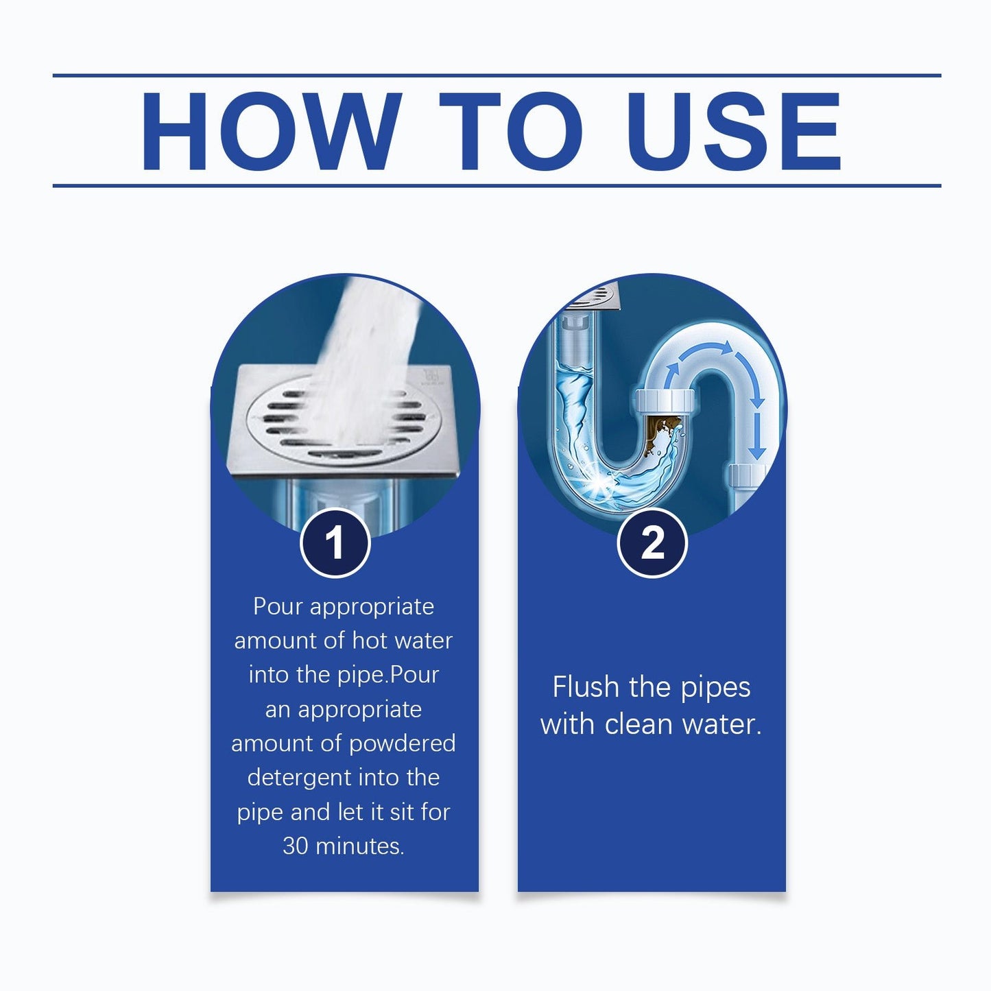 Drain Cleaner Bathroom Kitchen Pipe Drain Powerful Dredge Clean Clean Dirt - DivineLink1 | Electronics, Fitness, Household Essentials | Shop