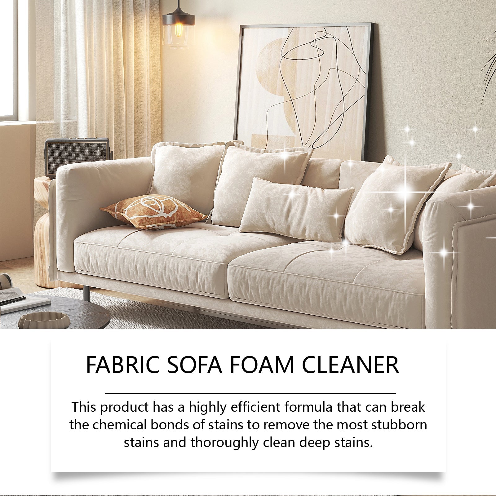 Fabric Sofa Foam Cleaner Fabric Sofa Fabric Curtain Mattress Foam Cleaner - DivineLink1 | Electronics, Fitness, Household Essentials | Shop