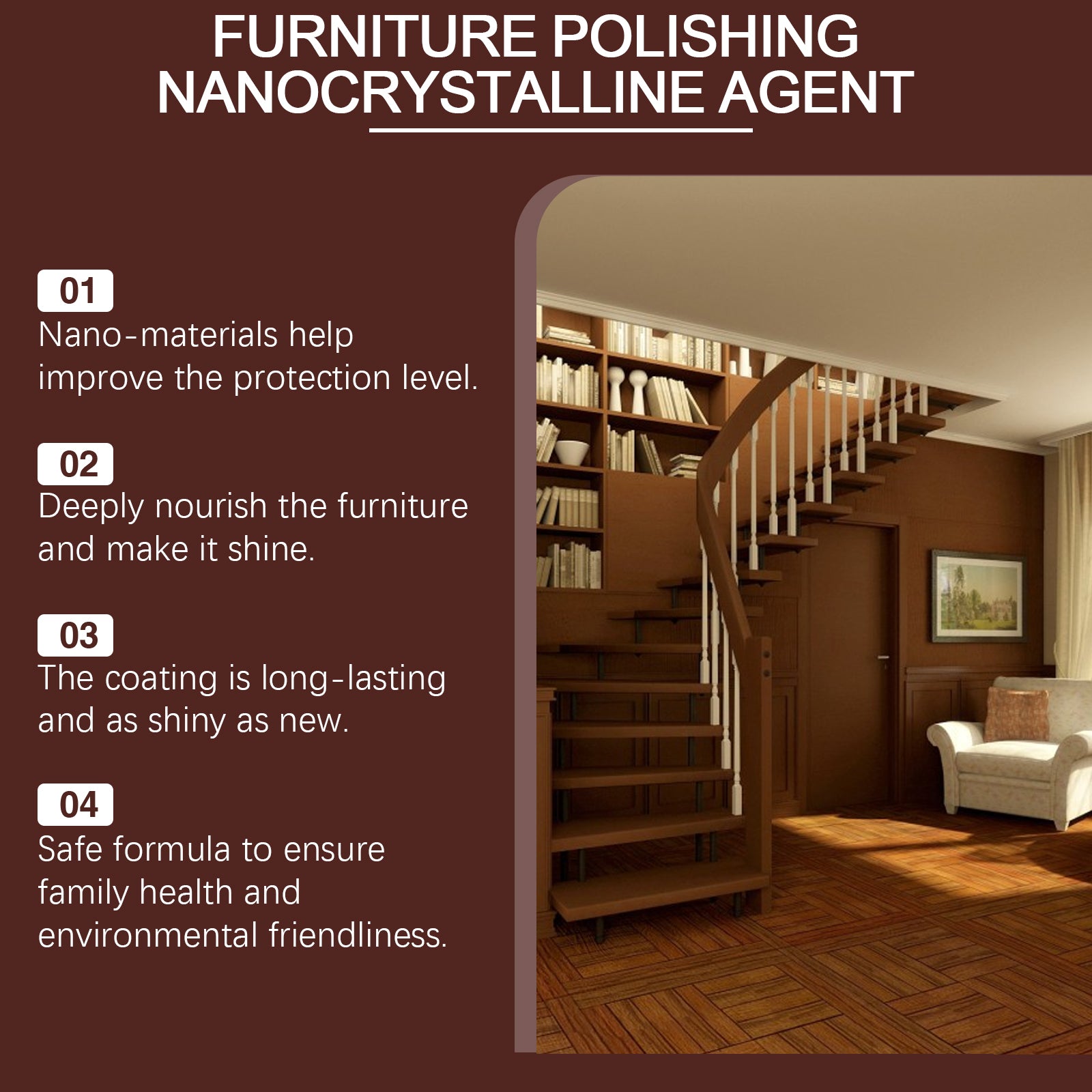 Furniture Polishing Nanocrystalline Coating Agent Cleaning And Polishing Agent Gentle Care And Maintenance Polish - DivineLink1 | Electronics, Fitness, Household Essentials | Shop