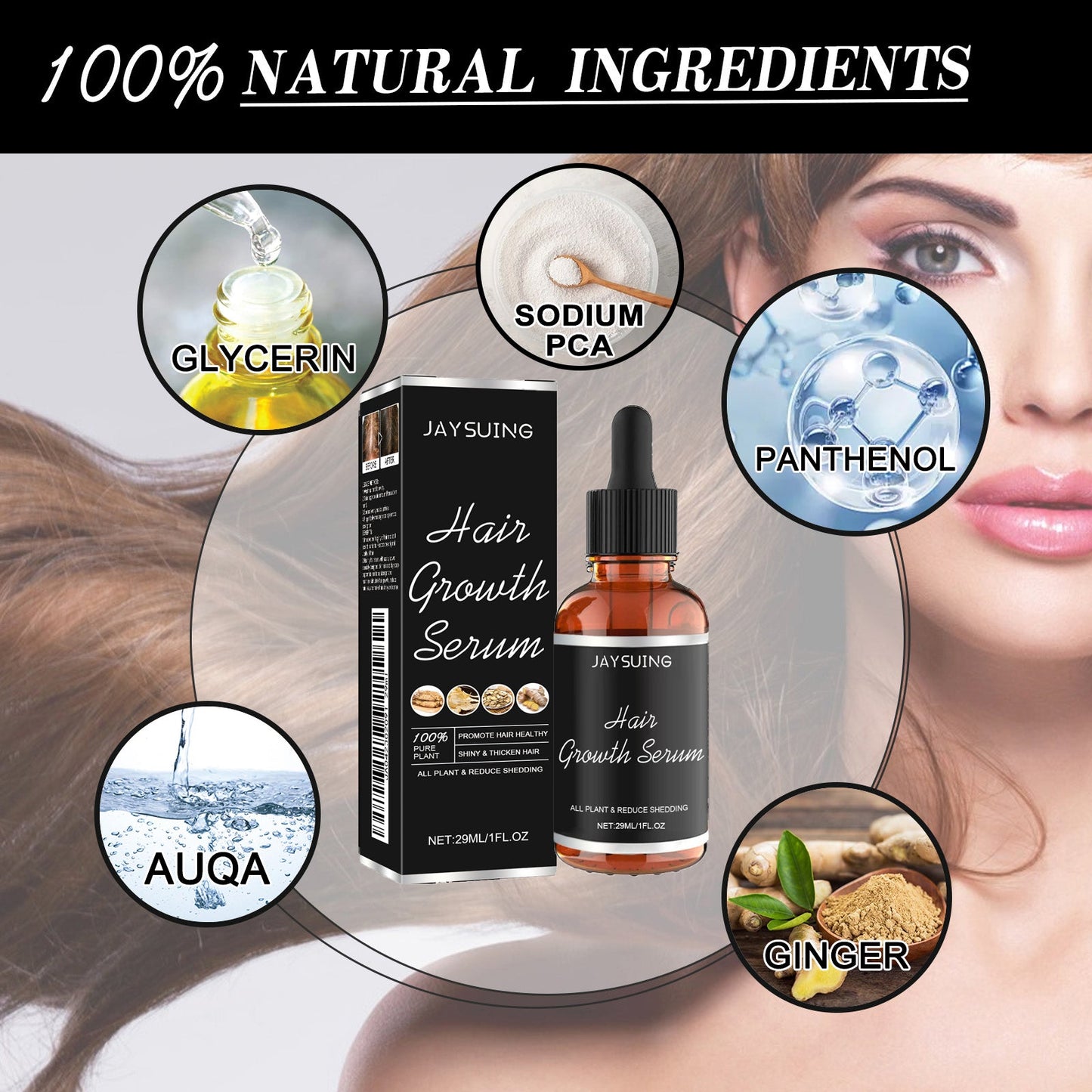 Hair Serum Gently Nourishes Scalp Massage For Gentle Hair Nourishing Essential Oil - DivineLink1 | Electronics, Fitness, Household Essentials | Shop