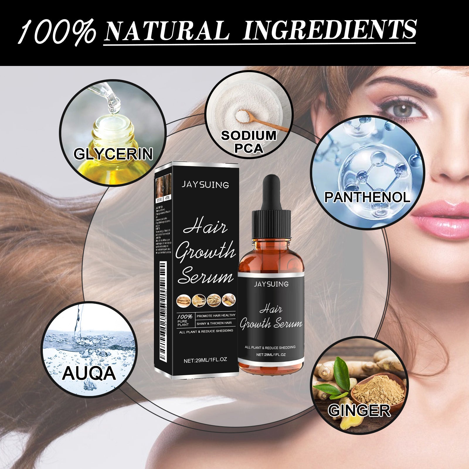 Hair Serum Gently Nourishes Scalp Massage For Gentle Hair Nourishing Essential Oil - DivineLink1 | Electronics, Fitness, Household Essentials | Shop