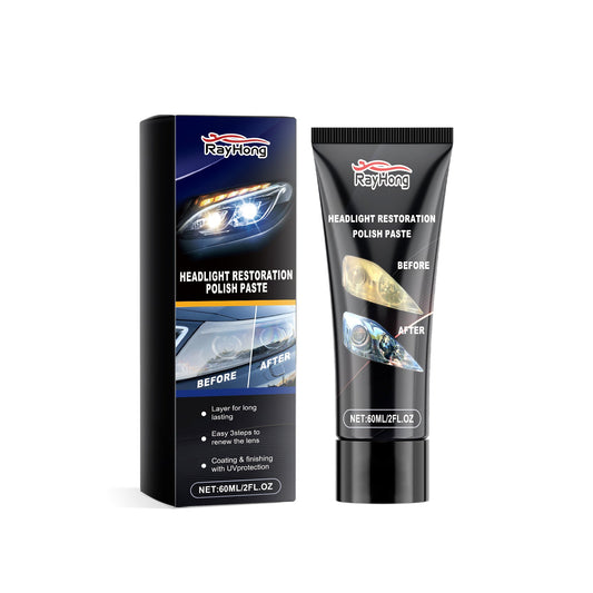 Headlight Polishing Paste Automotive Headlight Care Scratch Cleaning Refurbished Polishing Paste - DivineLink1 | Electronics, Fitness, Household Essentials | Shop