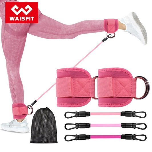 Hip Training Kick Pull Rope Ankle Buckle Strap Fitness Leg Speed Trainer Gym Fitness Accessories Sets Leg Puller - DivineLink1 | Electronics, Fitness, Household Essentials | Shop