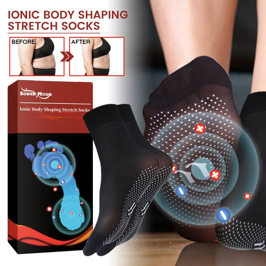 Ionic Body Shaping Stretch Socks, Outdoor Sports Comfortable Breathable Non - slip Foot Care Elastic Socks - DivineLink1 | Electronics, Fitness, Household Essentials | Shop