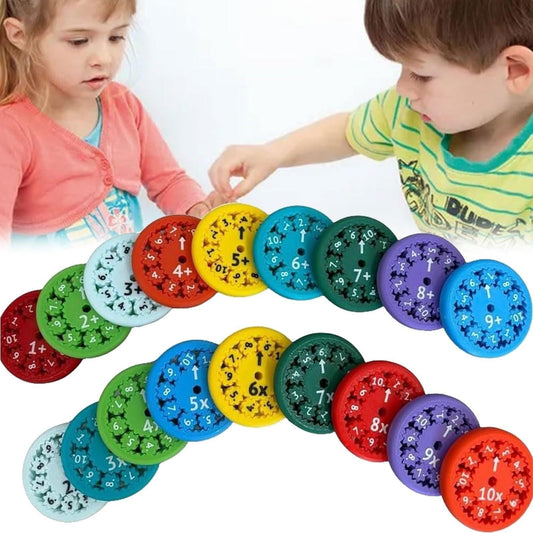 MATH FIDGET SPINNERS 9 - piece math fidget spinner teaching enlightenment toy - DivineLink1 | Electronics, Fitness, Household Essentials | Shop