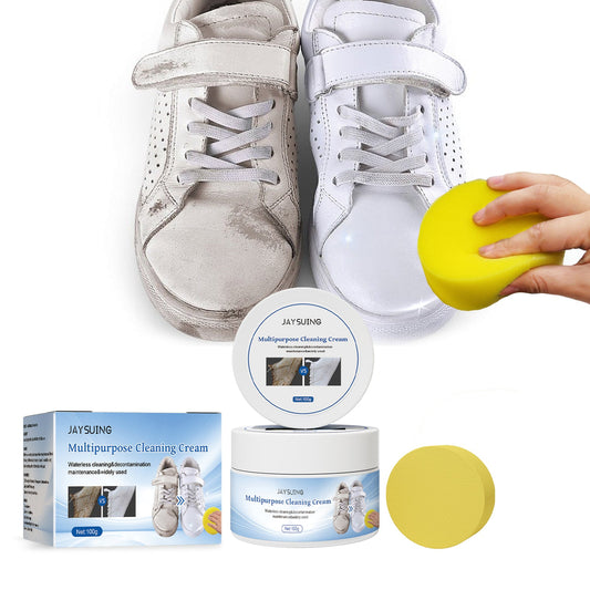 Multi - purpose Decontamination Cream, Small White Shoes Sofa Leather Cleaning Stain Yellow Edge Multi - purpose Cleaning Cream - DivineLink1 | Electronics, Fitness, Household Essentials | Shop