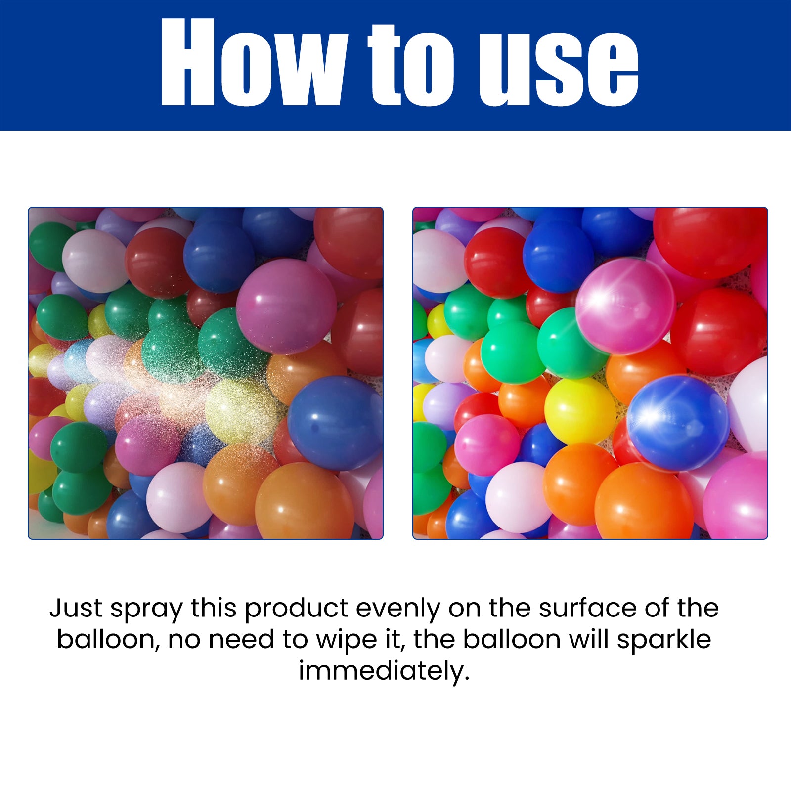 n Balloon Shiny Spray, To Improve Gloss Appearance Balloon Anti - Oxidation Odorless Portable Spray - DivineLink1 | Electronics, Fitness, Household Essentials | Shop