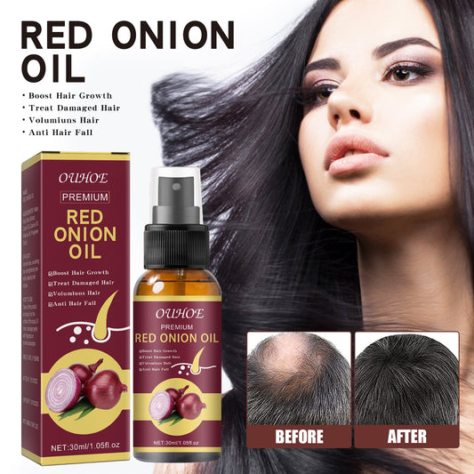 Onion Hair Growth Essential Oil, Strengthens And Hydrates Hair Growth Hair Dense Hair Care Spray - DivineLink1 | Electronics, Fitness, Household Essentials | Shop