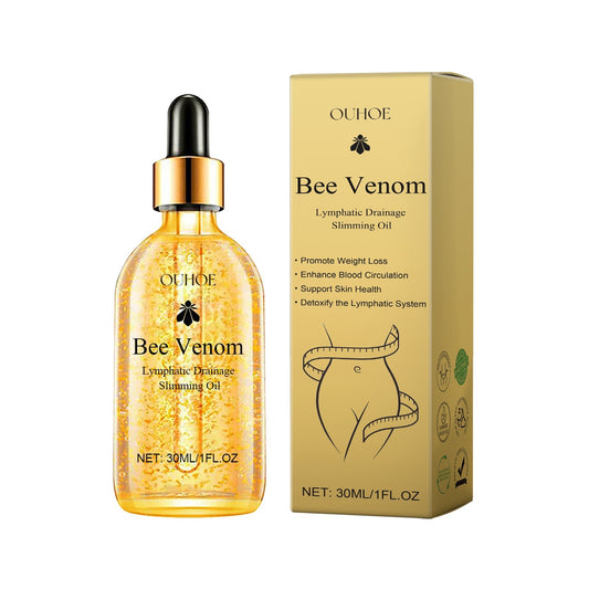 Ouhoe Beesvenom Lymphoid Slimming Oil Massage Firming Body Toning Slimming Body Show Body Shape - DivineLink1 | Electronics, Fitness, Household Essentials | Shop