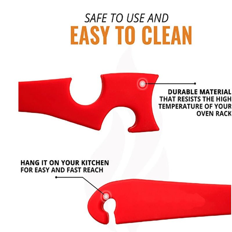 Oven baking tray tool kitchen multifunctional push - pull rod non scalding hand push - pull device - DivineLink1 | Electronics, Fitness, Household Essentials | Shop