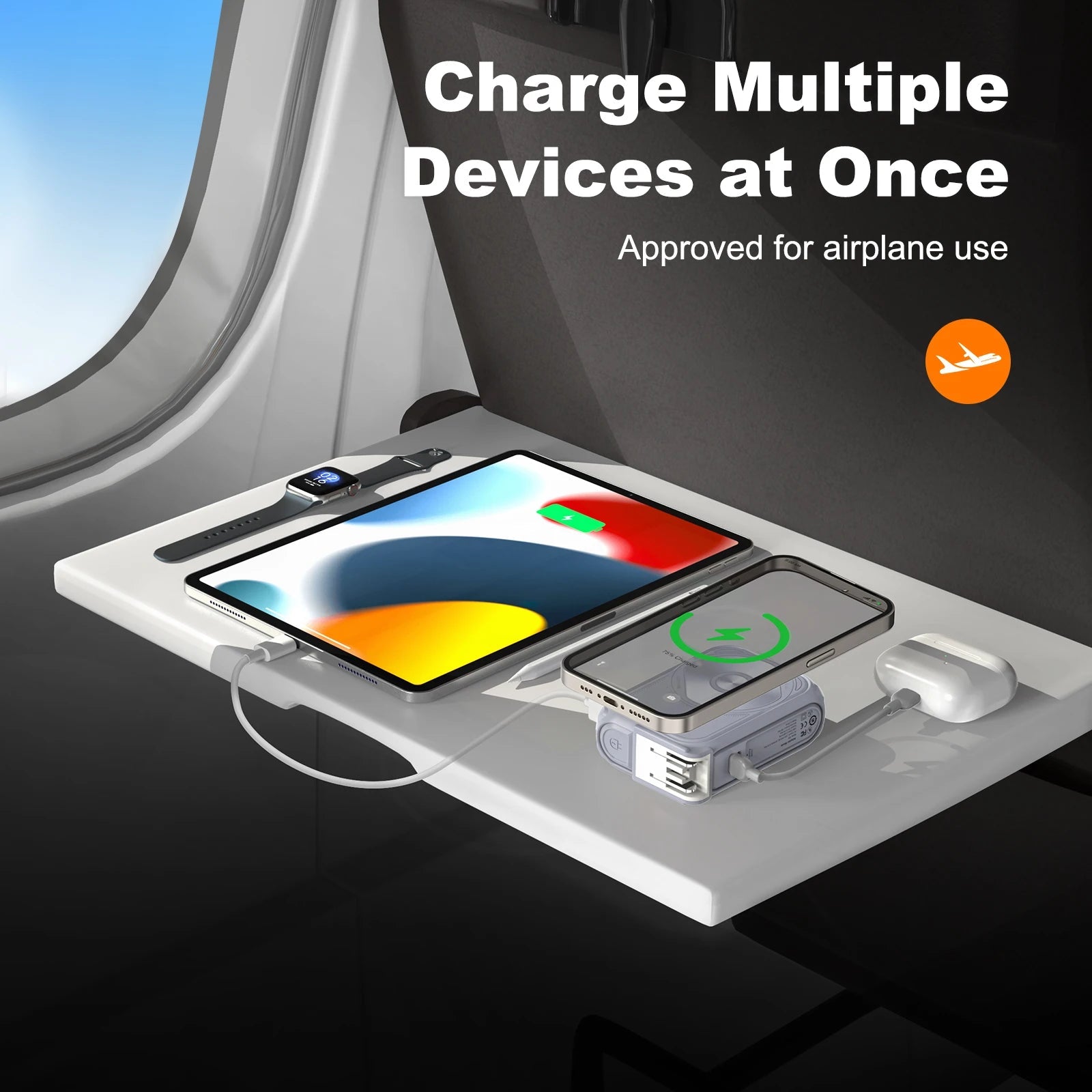 PD 22.5W Fast Charging 10000mAh Magnetic Wireless Power Bank USB Type - C Detachable Data Cable Phone Holder Emergency PowerBank - DivineLink1 | Electronics, Fitness, Household Essentials | Shop