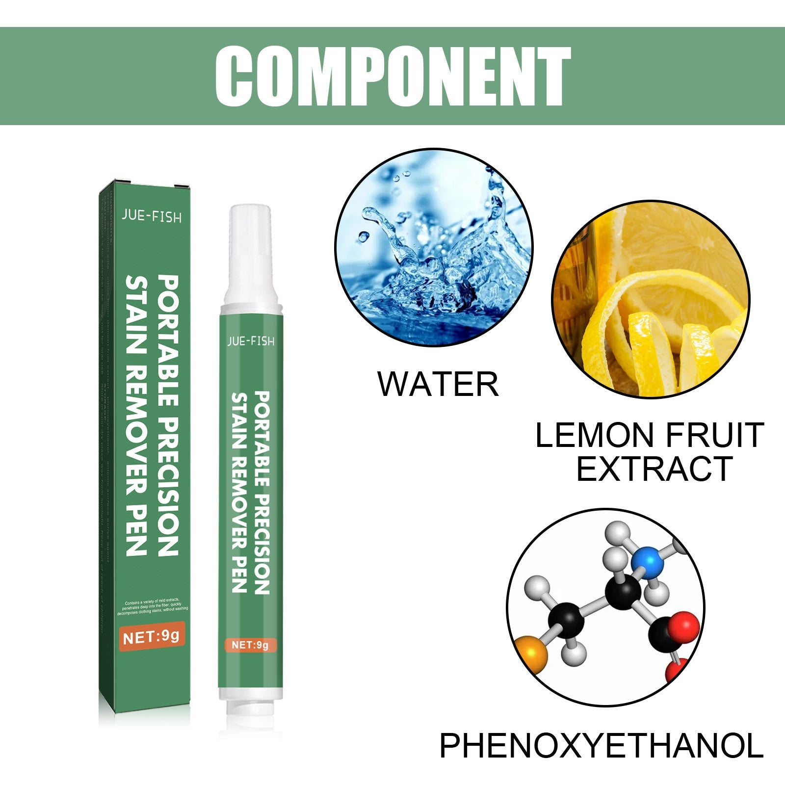 Portable Precision Stain Remover Pen, Free Wash Remove Oil Stains Yellow Clothes Clean And Decontamination Pen - DivineLink1 | Electronics, Fitness, Household Essentials | Shop