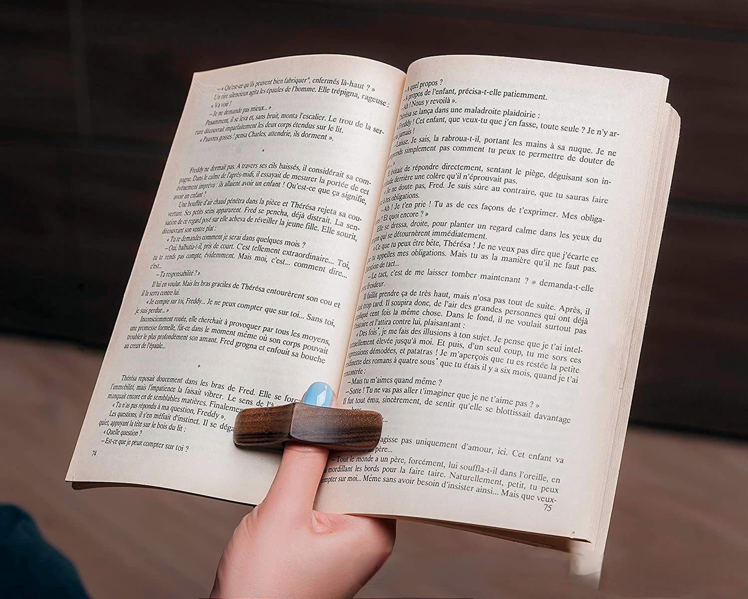 Portable Thumb Book Page Clip Lazy One Hand Reading Bookmark - DivineLink1 | Electronics, Fitness, Household Essentials | Shop