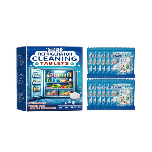 Refrigerator Cleaning Effervescent Tablet Kitchen Refrigerator Cleaning Anti - Oil Anti - Odor Multi - Purpose Cleaning Tablet - DivineLink1 | Electronics, Fitness, Household Essentials | Shop