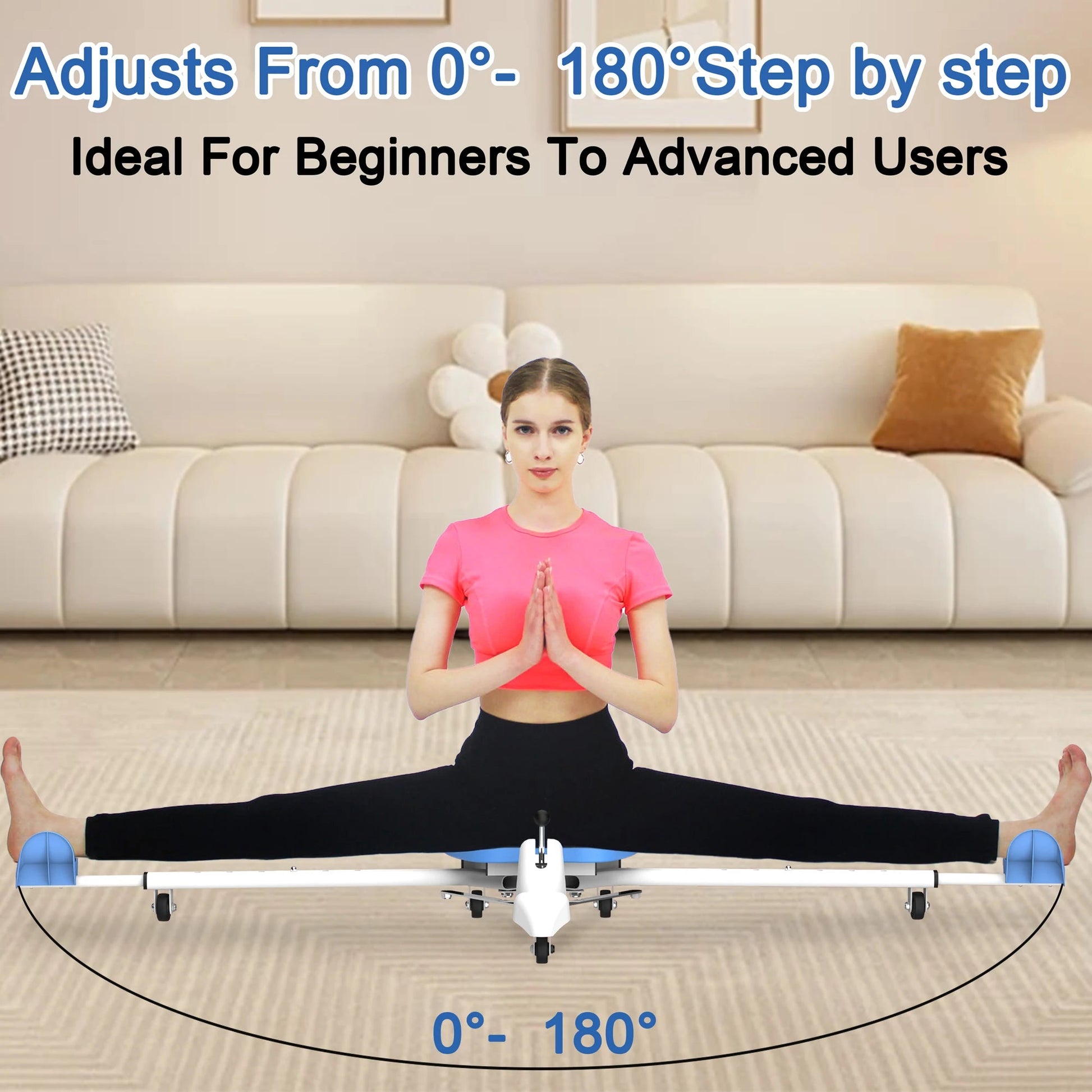 Split Machine - Leg Split Stretching Machine, Splits Trainer Adjustable, Fitness Training Equipment for Ballet Yoga Sports Train - DivineLink1 | Electronics, Fitness, Household Essentials | Shop