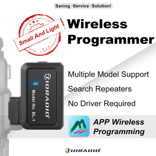 TIDRADIO Wireless Programmer Phone APP Programming for Walkie Talkie Multiple Model Search Repeaters Alternative Programming - DivineLink1 | Electronics, Fitness, Household Essentials | Shop